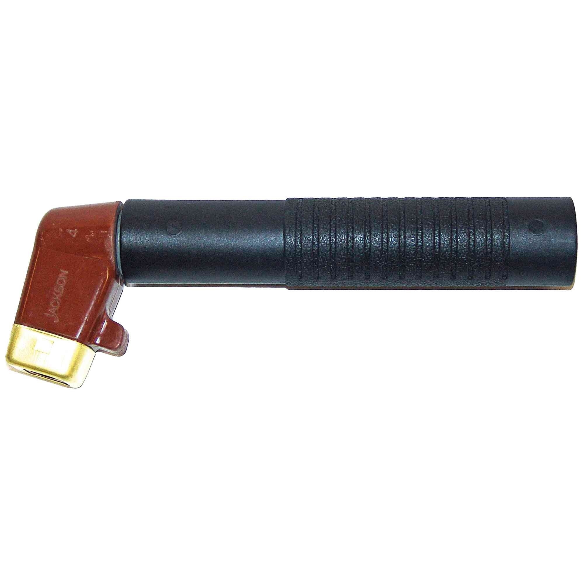 Jackson Safety® - Electrode Holders J-4 - Large Electrode Holder - Electrode Capacity 1/4 inch - Cable Connection Capacity 2 through 1/0 - Weight 16 Ounces - Heavy Duty - Model # 14684